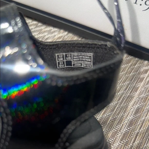 Dr. Martens Black Chunky Platform Sandals Box 1 - Picture 8 of 8